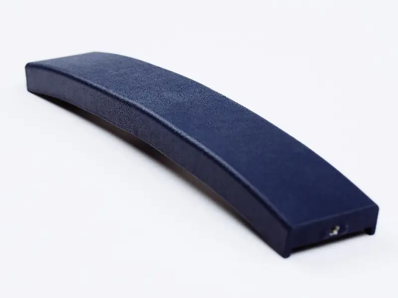 Navy moulded armrest cap