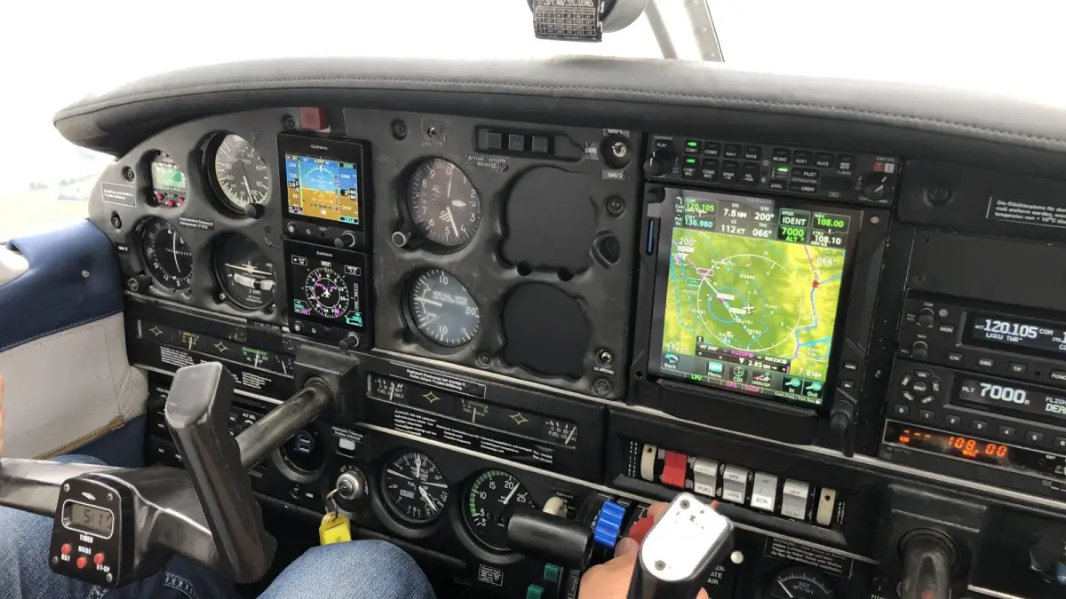 Arrow IV panel in flight with the GTN 750Xi