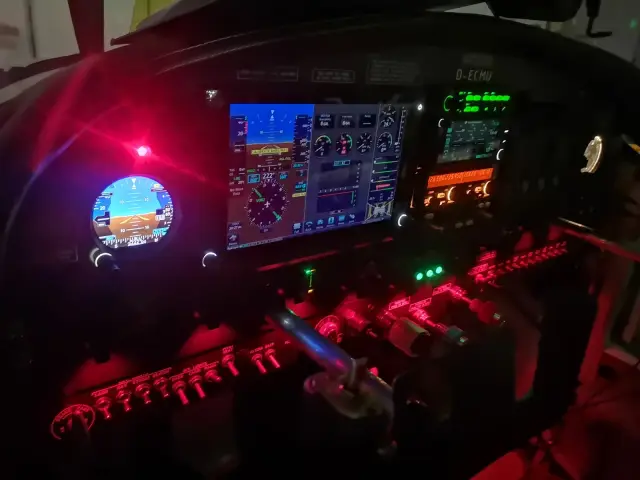 New S208 panel with night lighting