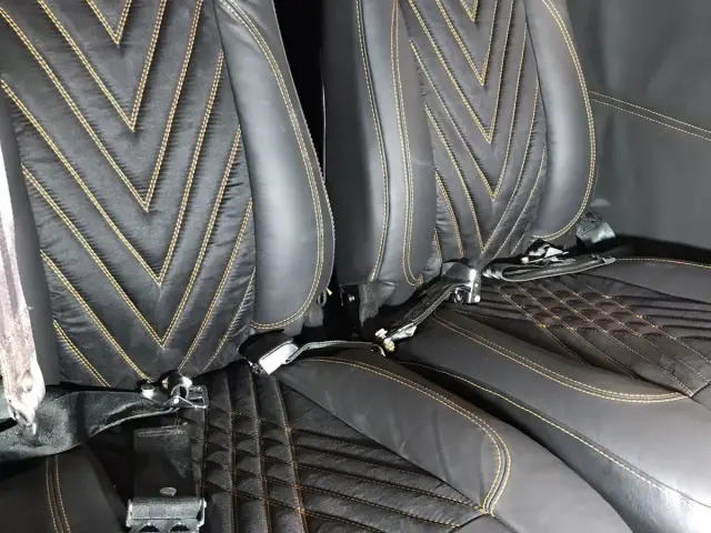 Refurbished leather seats